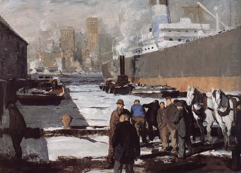 George Wesley Bellows Docker china oil painting image